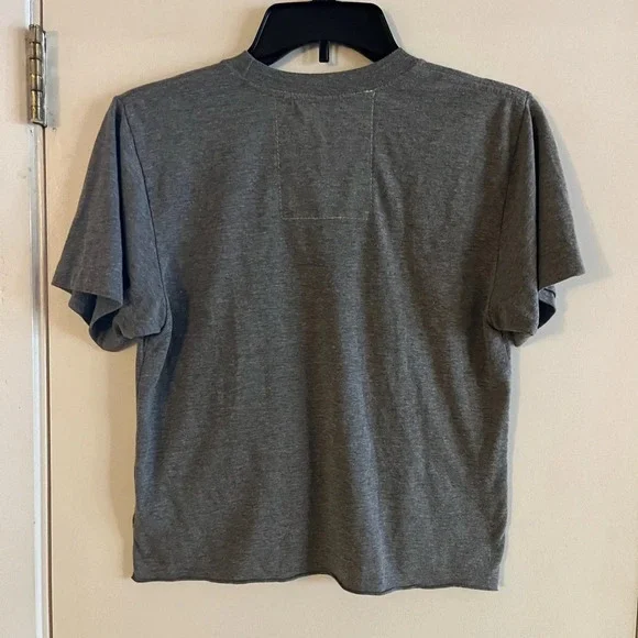 Aviator Nation Heart Embroidery Boyfriend Tee - Picture 2 of 5